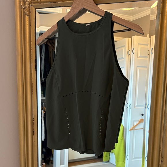 Lululemon Athletica Dark Green Tank Top - Picture 1 of 6